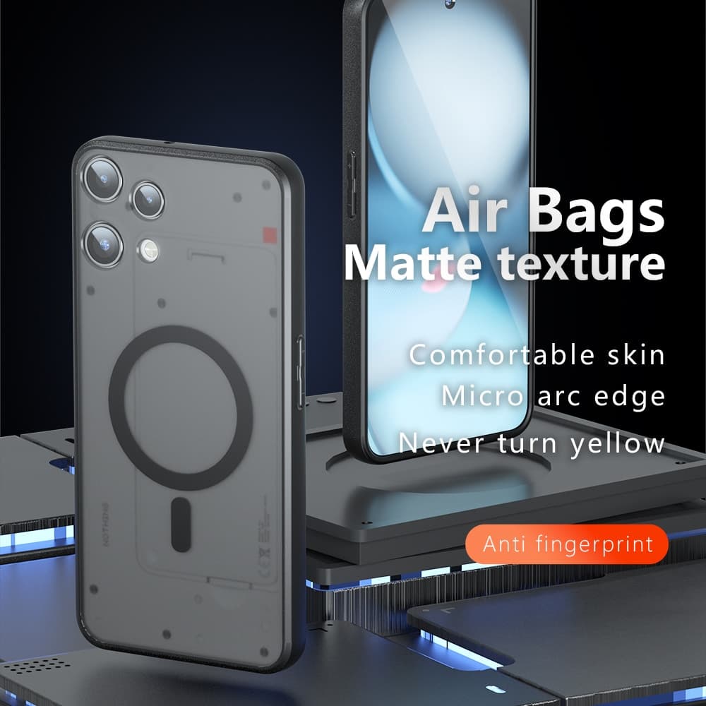 Techsuit PureFrost - θήκη για Nothing Phone (3a) Lite - Μαύρο 2