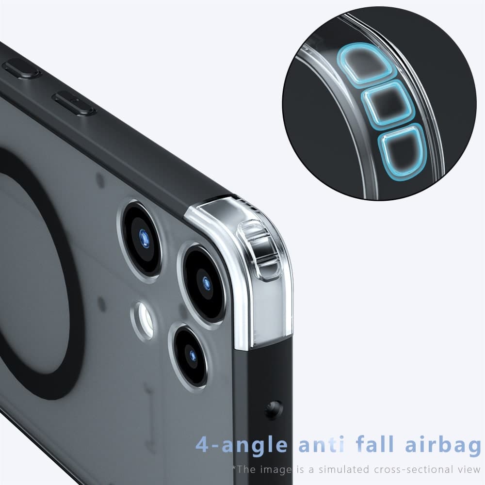 Techsuit PureFrost - θήκη για Nothing Phone (3a) Lite - Μαύρο 6
