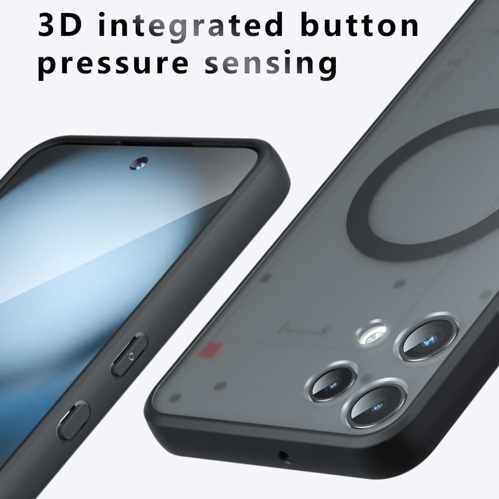 Techsuit PureFrost - θήκη για Nothing Phone (3a) Lite - Μαύρο 3