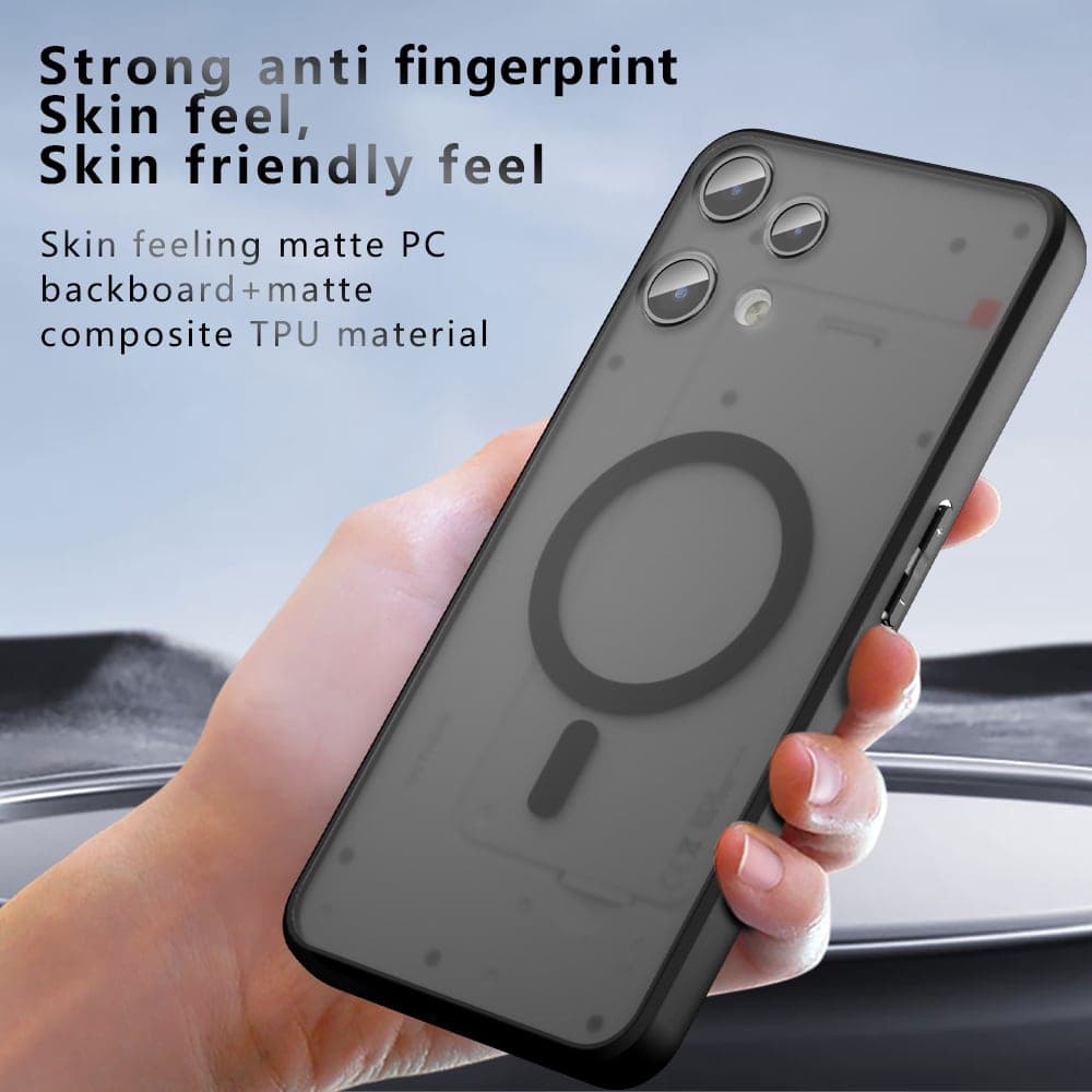 Techsuit PureFrost - θήκη για Nothing Phone (3a) Lite - Μαύρο 7