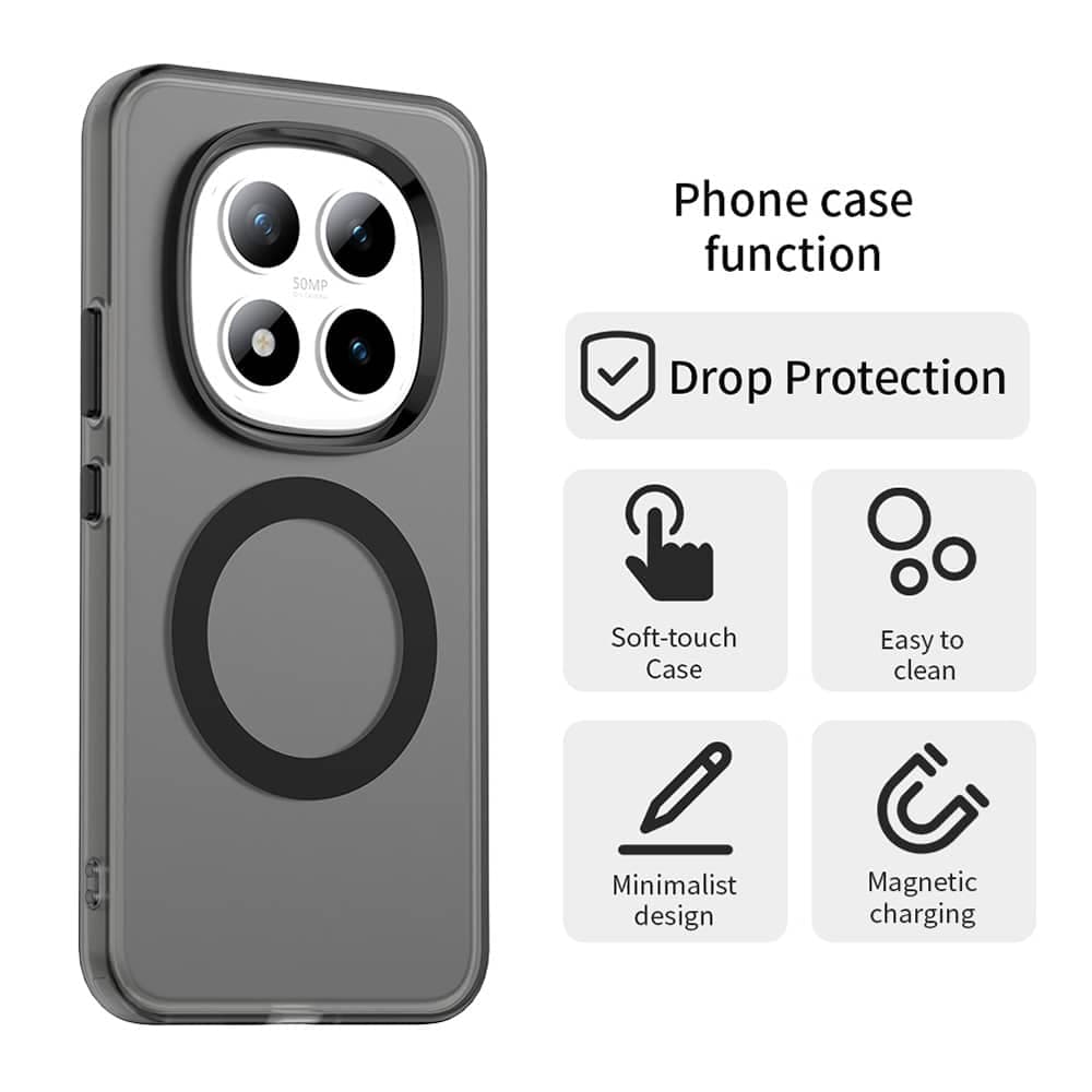 Techsuit CandyCase - θήκη για Xiaomi Redmi Note 15 Pro+ 5G / Poco M8 Pro - Μαύρο 2