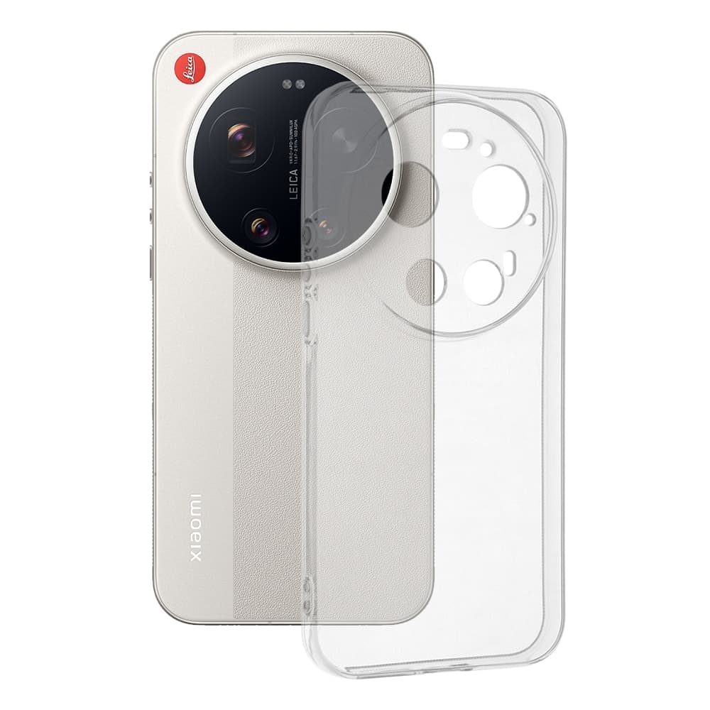 Techsuit Clear Silicone - θήκη για Xiaomi 17 Ultra - Διάφανο