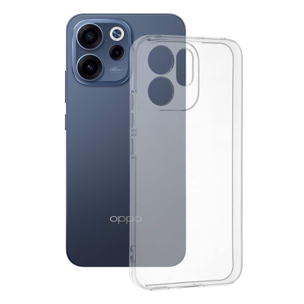 Techsuit Clear Silicone - θήκη για Oppo Reno15 F / FS 5G - Διάφανο