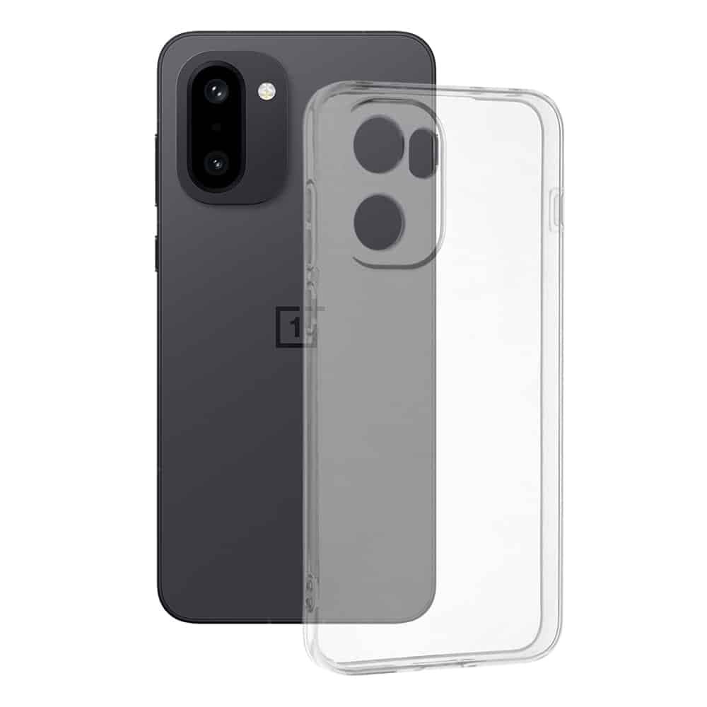 Techsuit - Clear Silicone - Oneplus 15r - Transparent