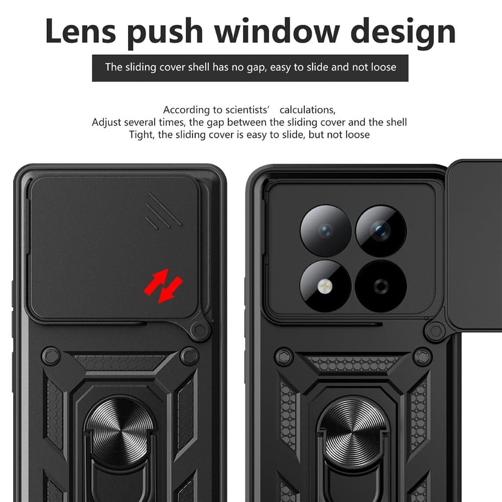 Techsuit CamShield Series - θήκη για Xiaomi Redmi Note 15 Pro / Pro+ 5G Poco M8 - Μπλε 2
