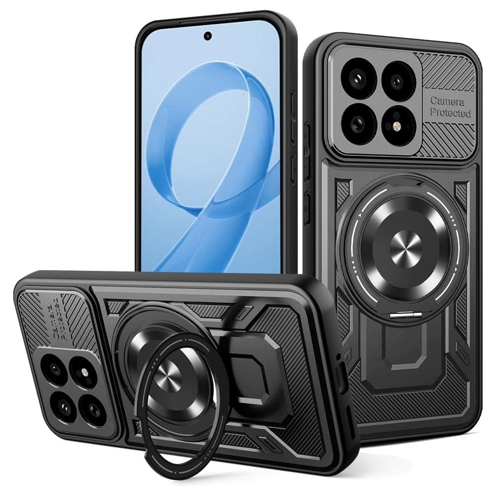 Techsuit RuggedCam - θήκη για Xiaomi Poco F8 Pro - Μαύρο