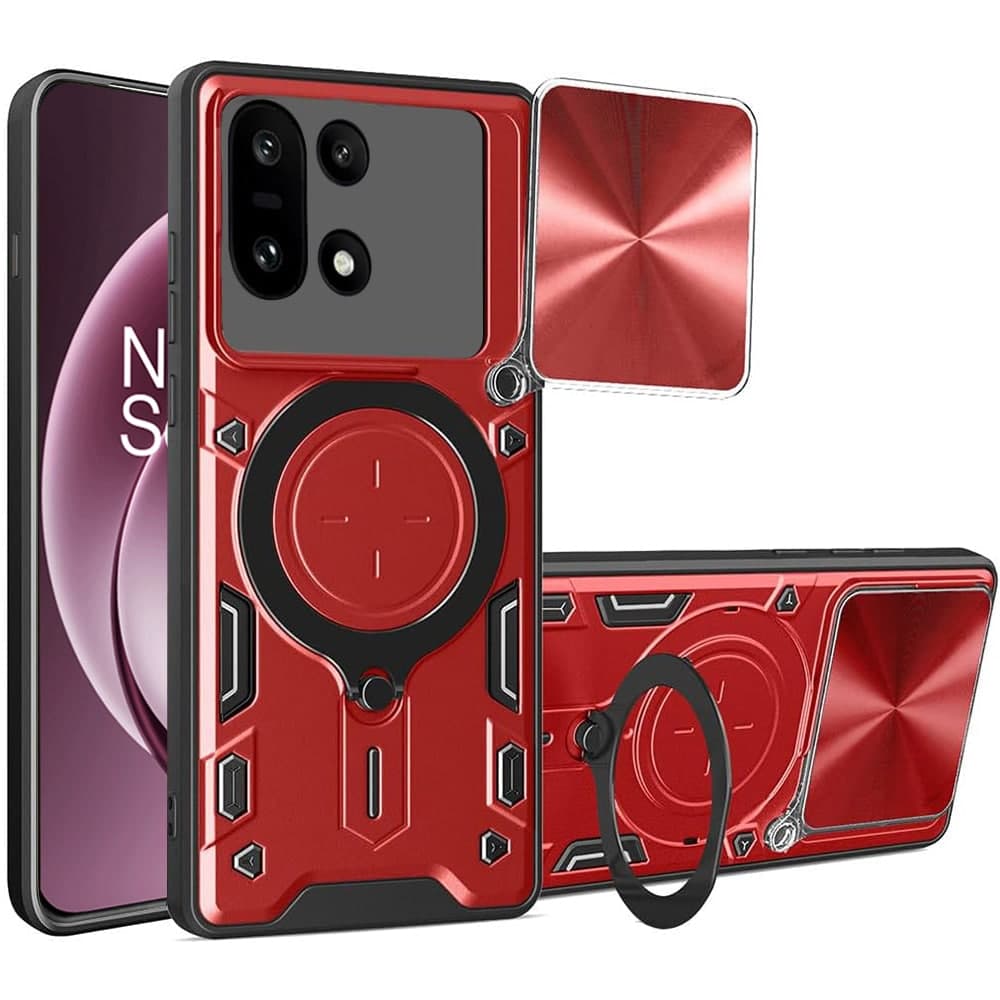Techsuit CamGuard Pro - θήκη για Oneplus 15 - Κόκκινο
