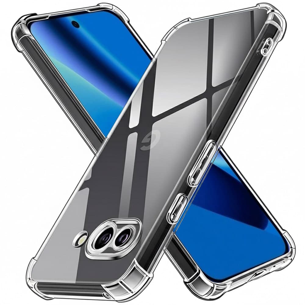 Techsuit Shockproof Clear Silicone - θήκη για Google Pixel 10a - Διάφανο