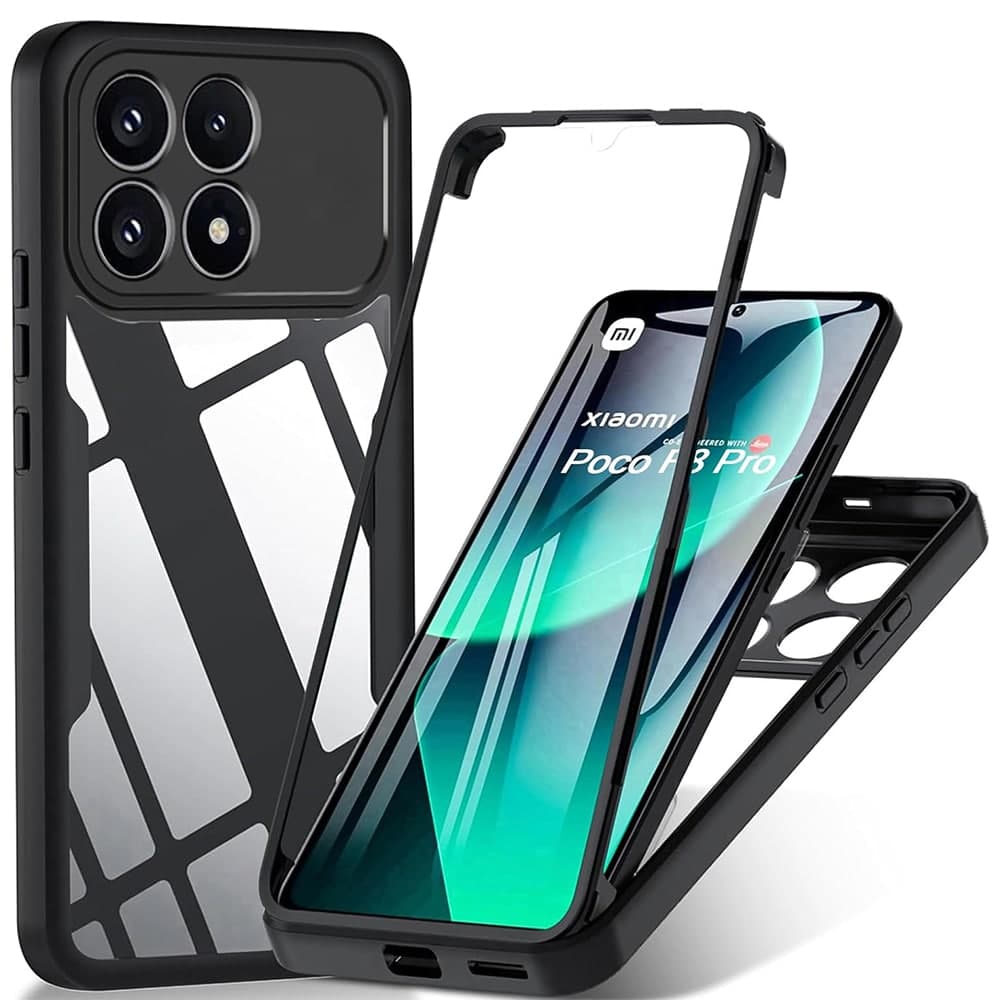Techsuit ColorVerse 360 - θήκη για Xiaomi Poco F8 Pro - Διάφανο