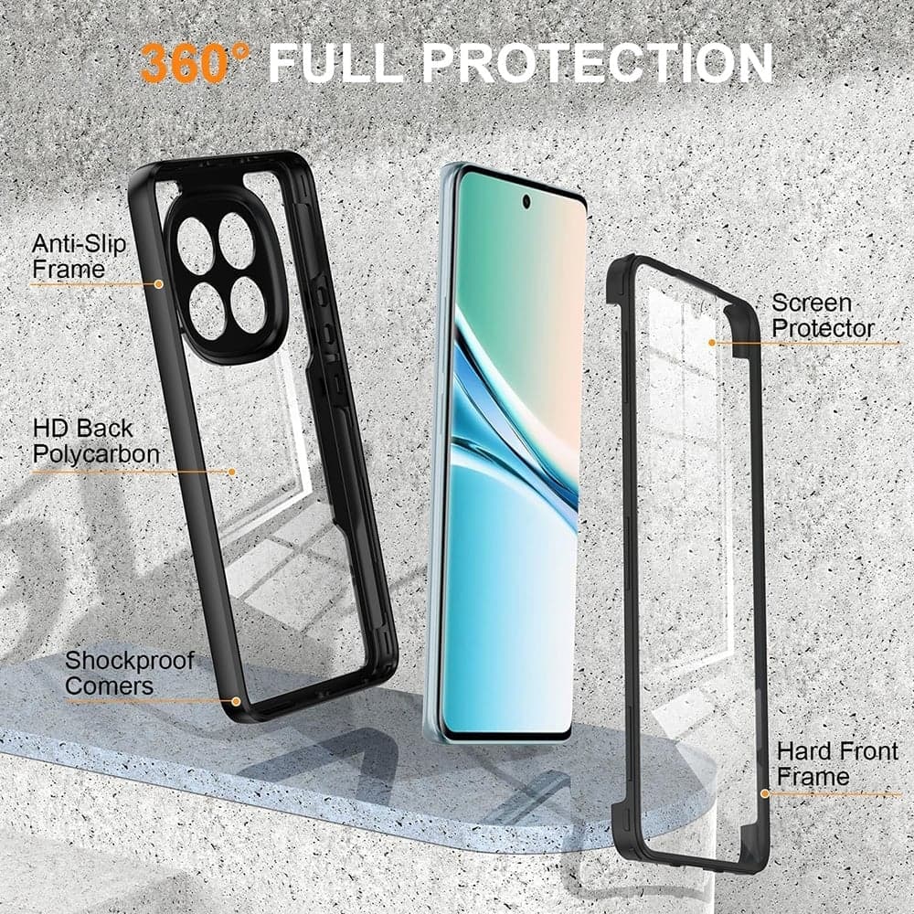 Techsuit ColorVerse 360 Series - θήκη για Xiaomi Redmi Note 15 / Poco M8 5G - Διάφανο 2