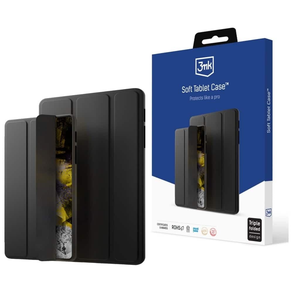 3MK Soft Tablet Case - θήκη για Samsung Galaxy Tab A11+ - Μαύρο