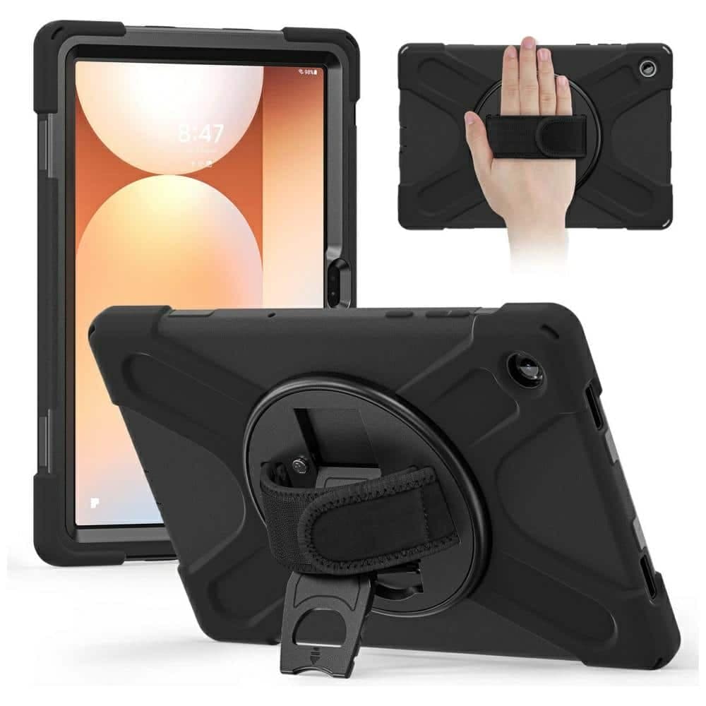 4smarts Rugged Case Grip - θήκη για Samsung Galaxy Tab A11+ - Μαύρο