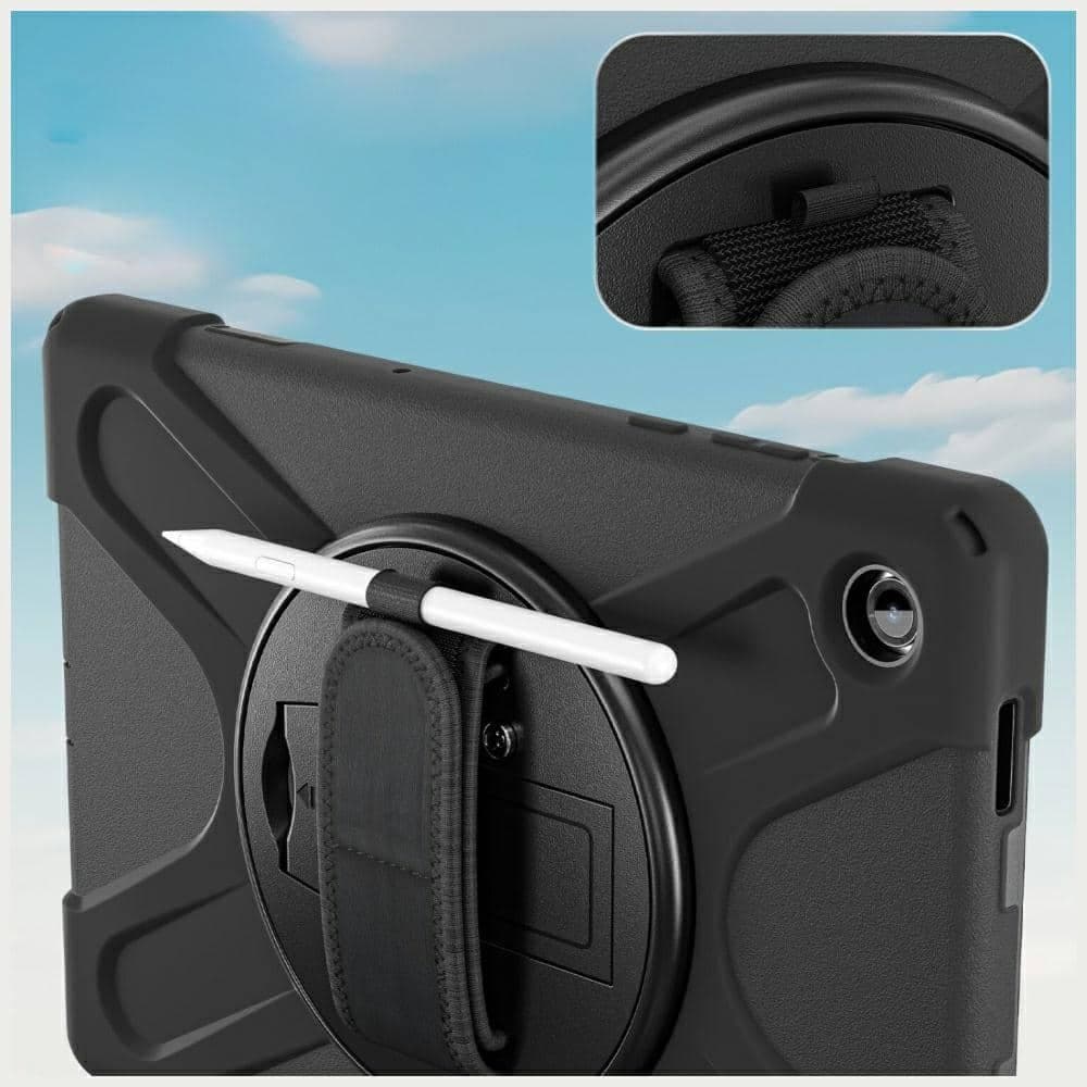 4smarts Rugged Case Grip - θήκη για Samsung Galaxy Tab A11+ - Μαύρο 3