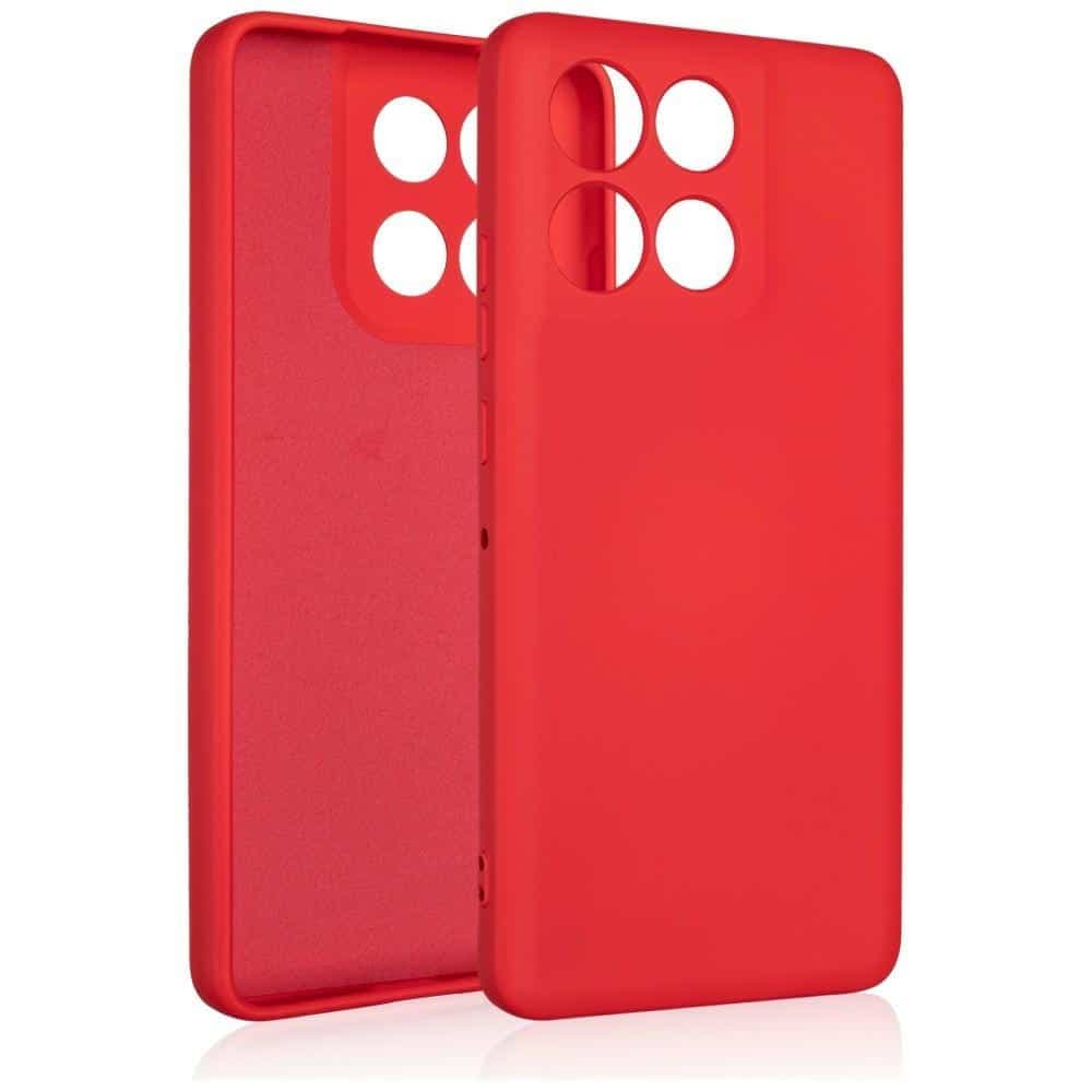 Beline Σιλικόνη - θήκη για Motorola Moto G86 Power - Κόκκινο