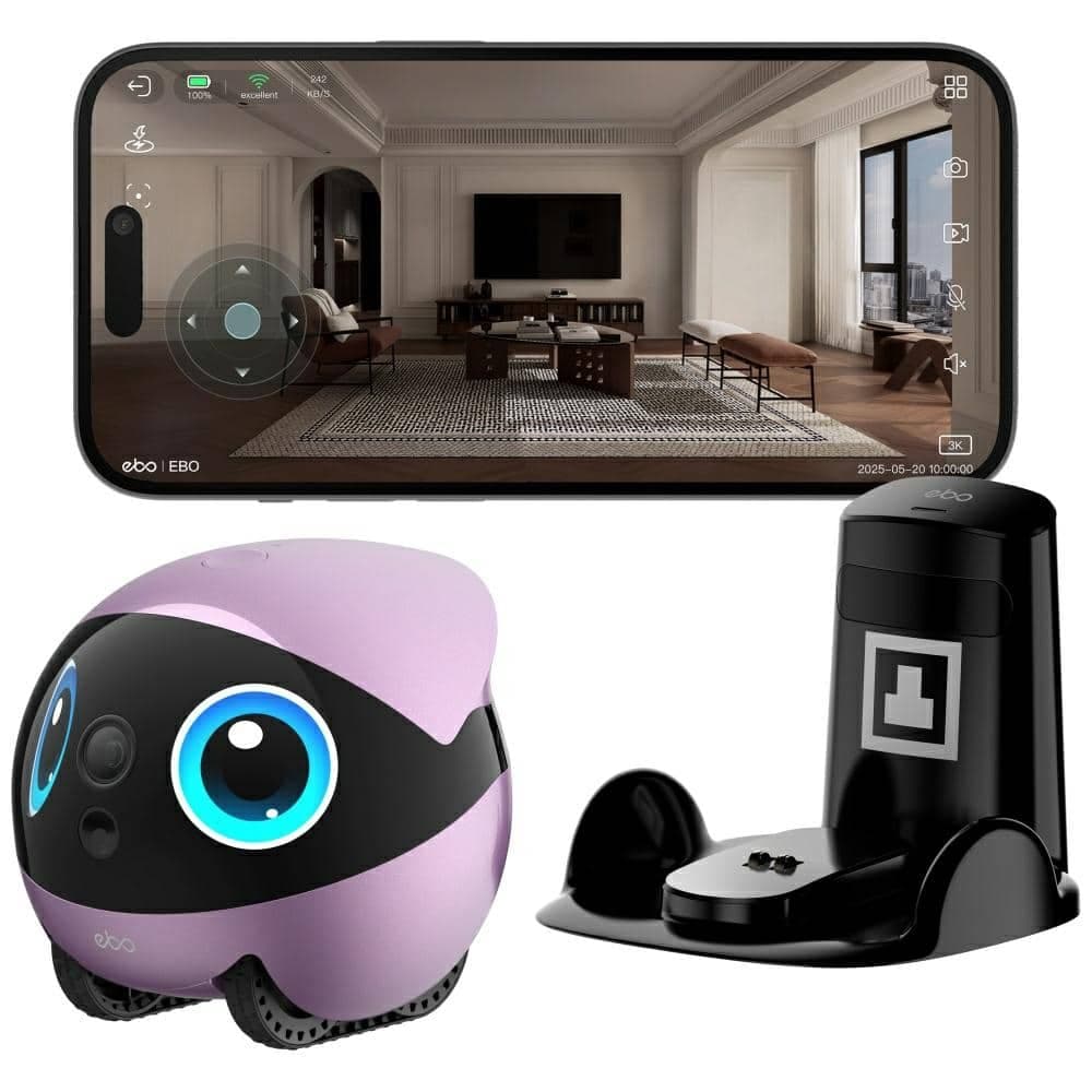 ENABOT Intelligent companion robot EBO Air2 Plus μωβ 7