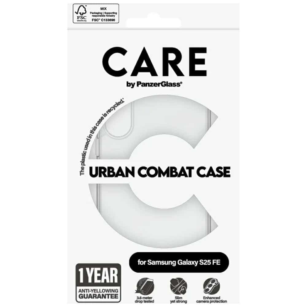PanzerGlass Urban Combat - θήκη για Samsung Galaxy S25 FE - Διάφανο 4