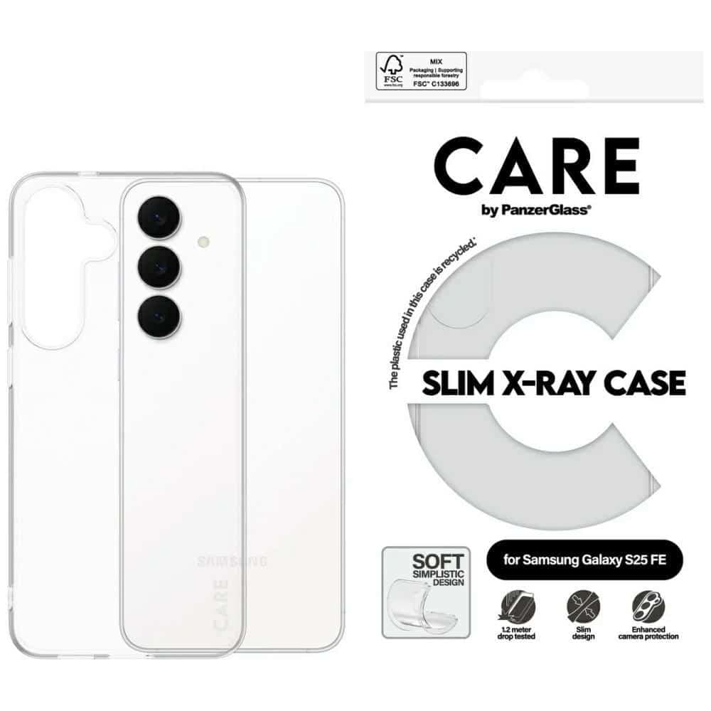 PanzerGlass Fashion X-Ray - θήκη για Samsung Galaxy S25 FE - Διάφανο