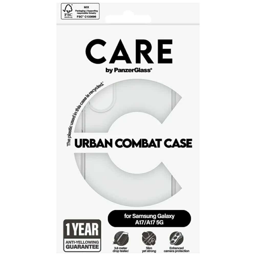PanzerGlass Urban Combat - θήκη για Samsung Galaxy M17 / A17 5G - Διάφανο 4