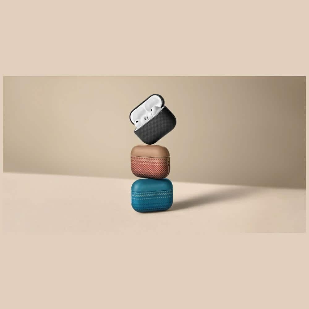 Case PITAKA Aramid Fiber για AirPods Pro 3 moonrise 4