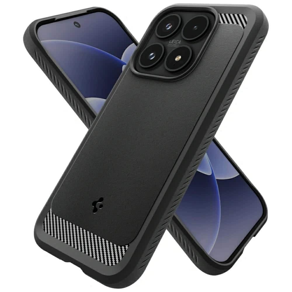 Spigen Rugged Armor - θήκη για Xiaomi 17 - Μαύρο 11