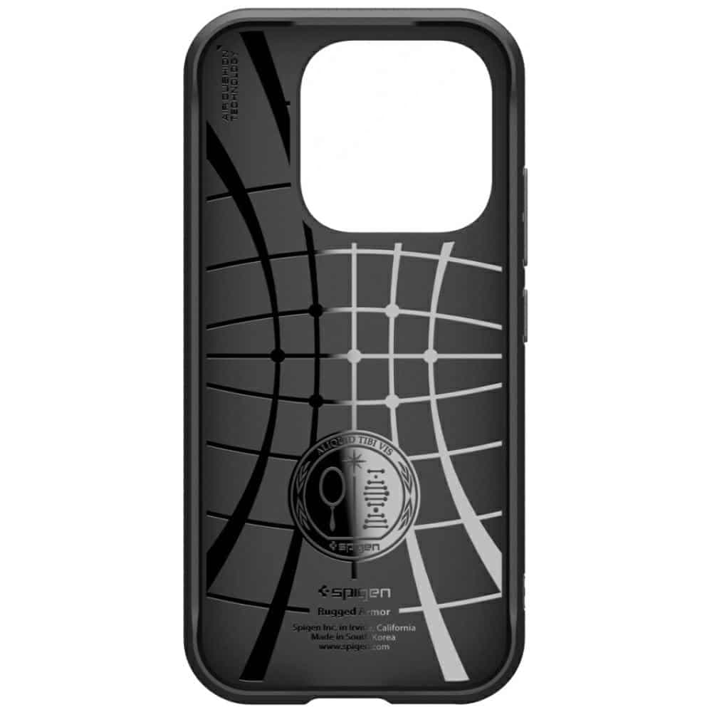 Spigen Rugged Armor - θήκη για Xiaomi 17 - Μαύρο 3