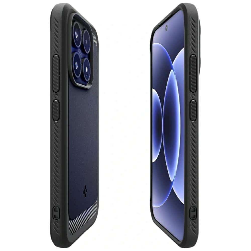 Spigen Rugged Armor - θήκη για Xiaomi 17 - Μαύρο 6