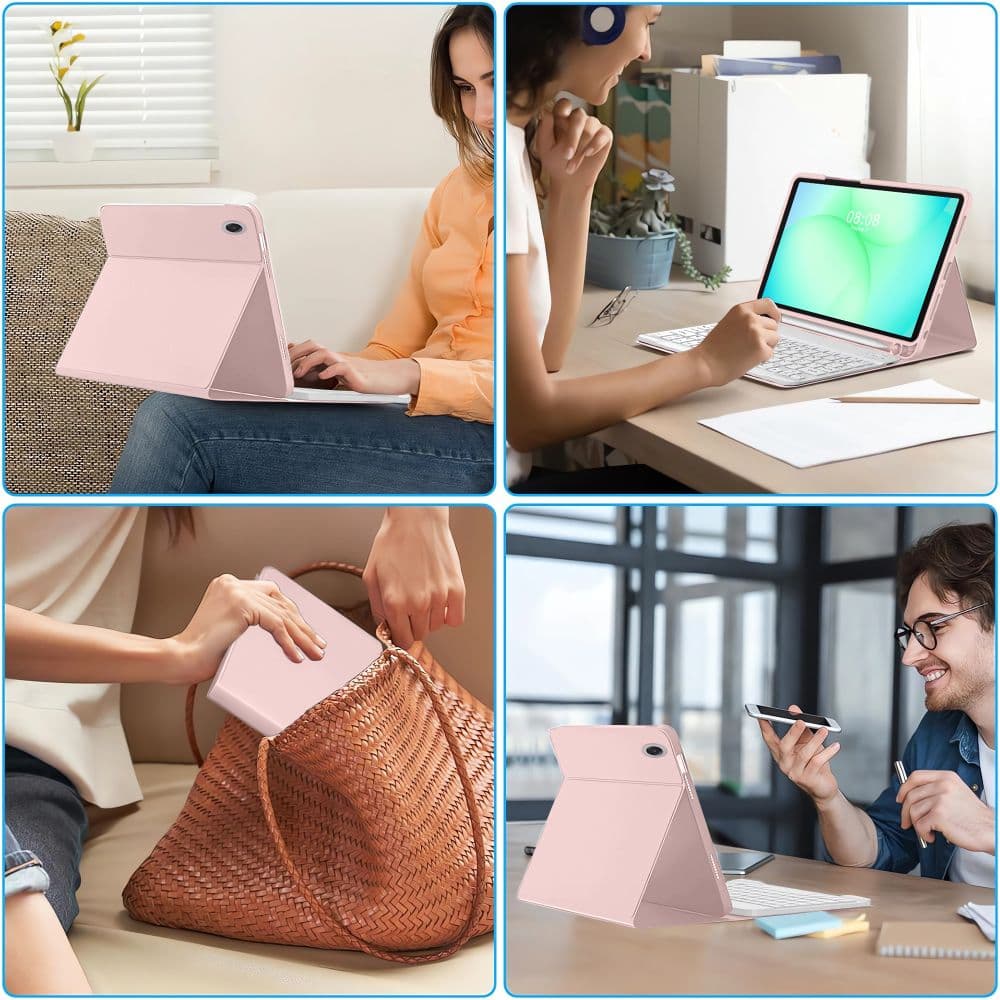 TECH-PROTECT SC PEN - θήκη για Samsung Galaxy Tab A9+ / A11+ A9 A11 - Ροζ 10