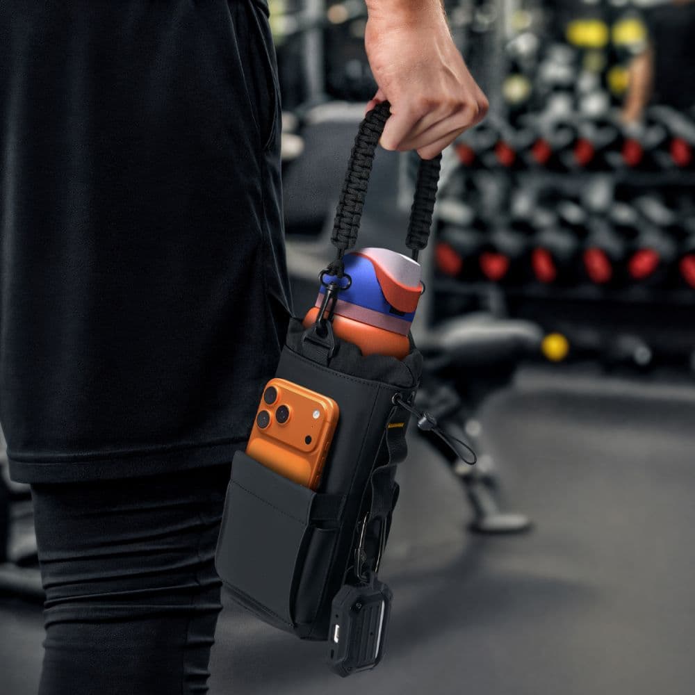 SPIGEN LF500 ΤΣΑΝΤΑ ΠΟΤΗΡΙΟΥ ΜΑΥΡΗ 12