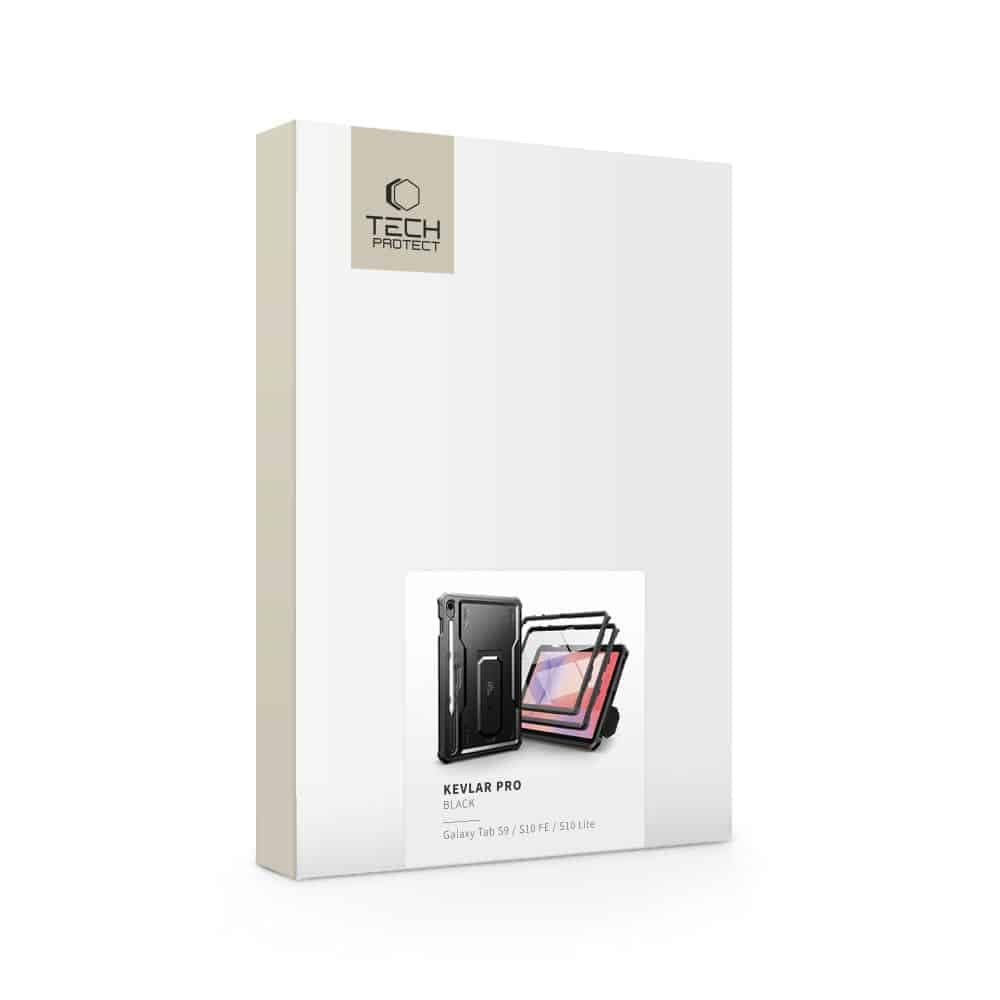 TECH-PROTECT KEVLAR PRO - θήκη για Samsung Galaxy Tab S9 / S10 FE LITE - Μαύρο 8