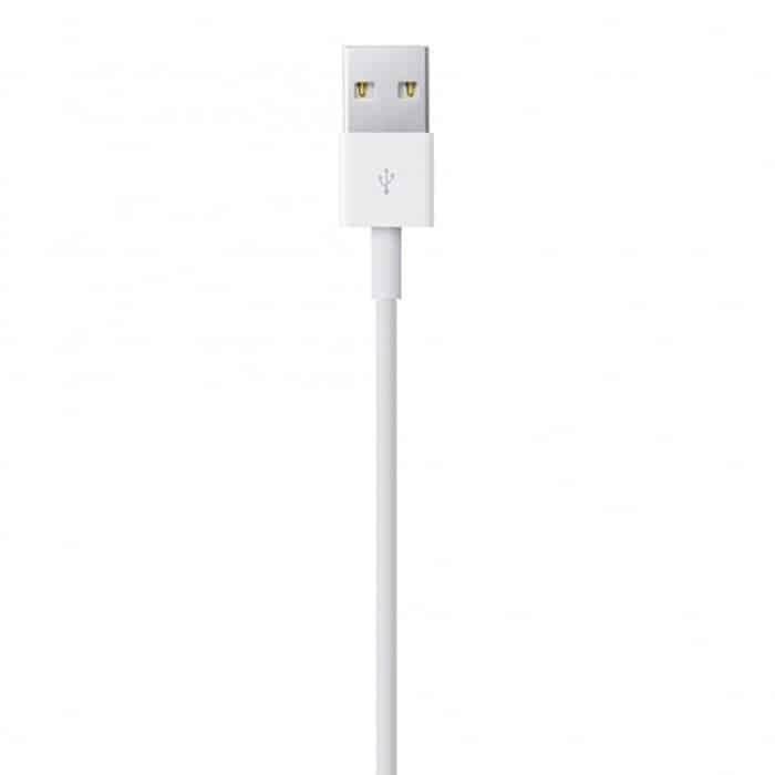 Apple cable USB-A - Lightning 1m Λευκό (MXLY2ZM/A) 4