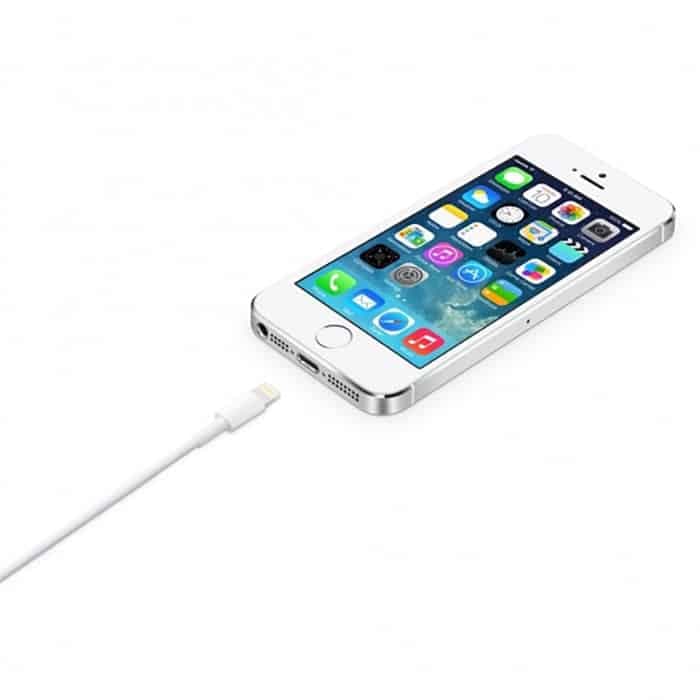 Apple cable USB-A - Lightning 1m Λευκό (MXLY2ZM/A) 3
