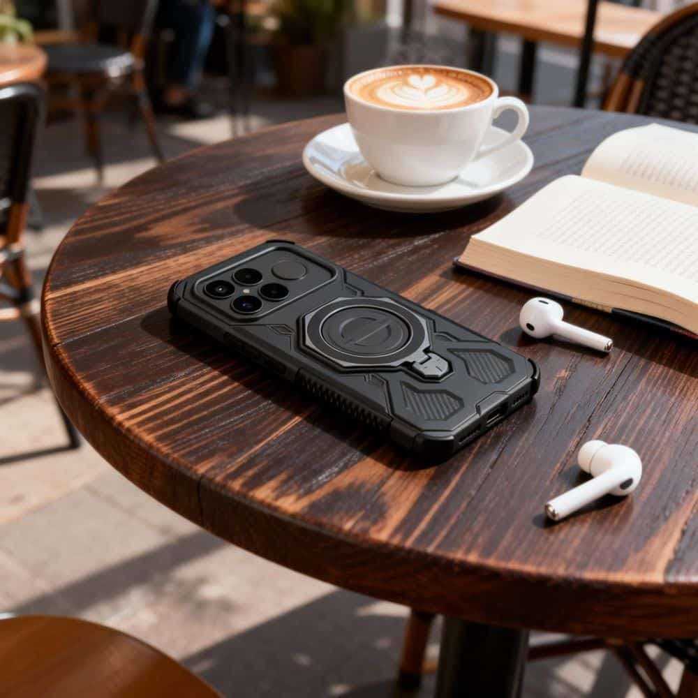 TECH-PROTECT TACTICSTAND - θήκη για Xiaomi Poco F8 Ultra - Μαύρο 12