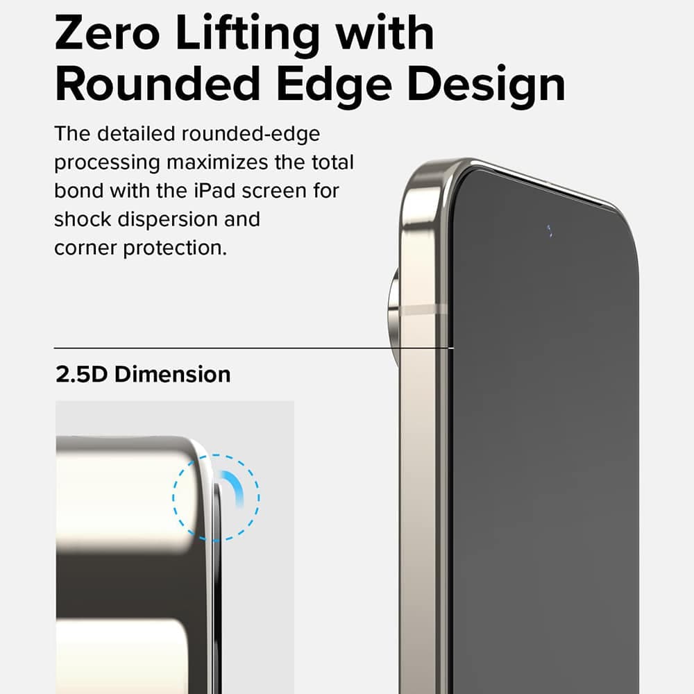 Ringke - Easy Slide Tempered Glass (συσκευασία 2 τεμαχίων) - Google Pixel 9 Pro XL - Διαφανές 6