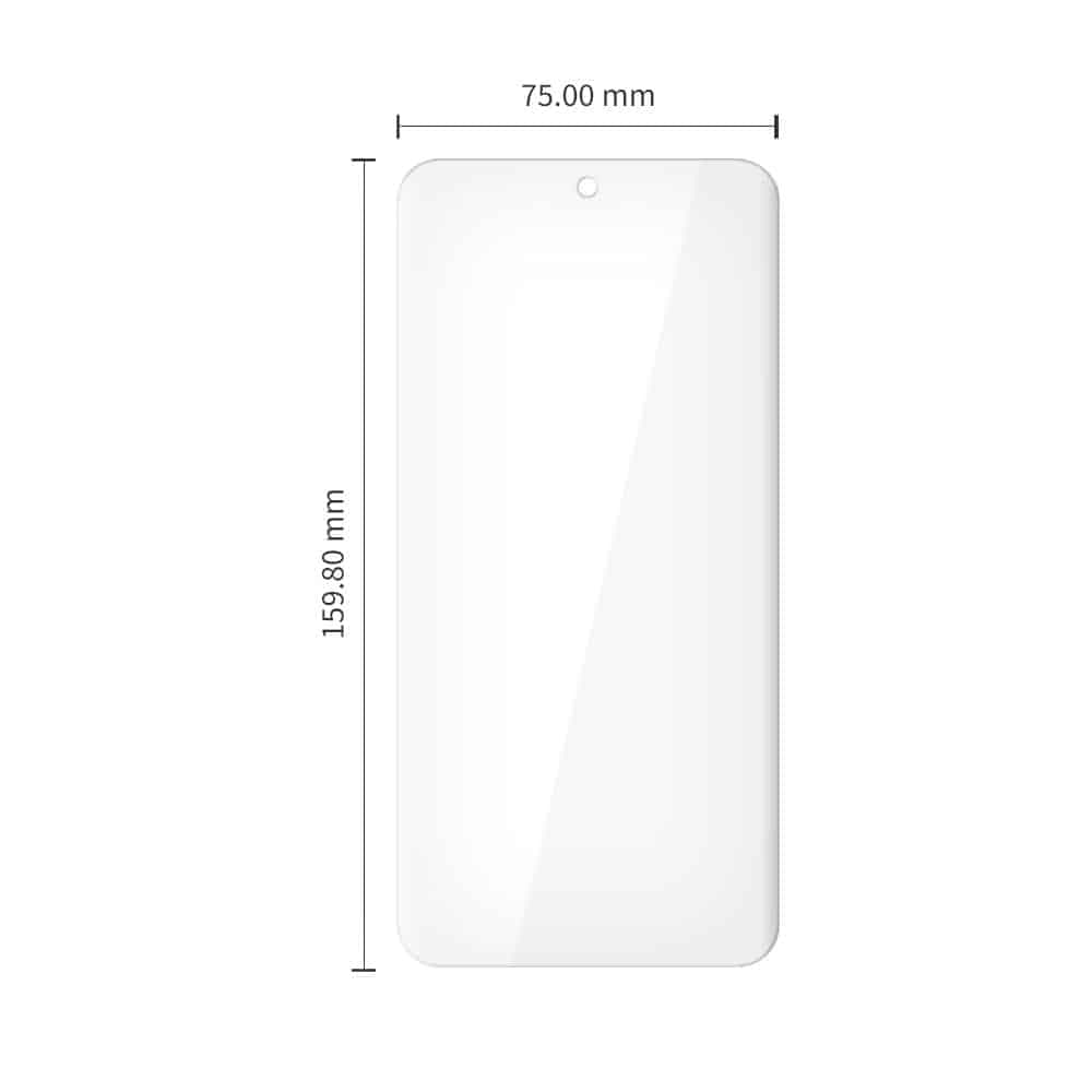 TECH-PROTECT GLASS UV+ - θήκη για Xiaomi Redmi Note 15 Pro / Poco M8 - Διάφανο 2
