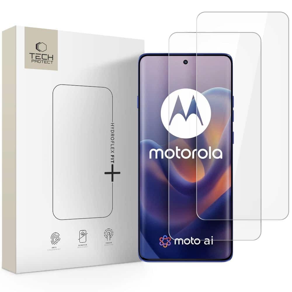 TECH-PROTECT HYDRO FLEX+ - θήκη για Motorola Edge 60 / Pro Fusion - Διάφανο