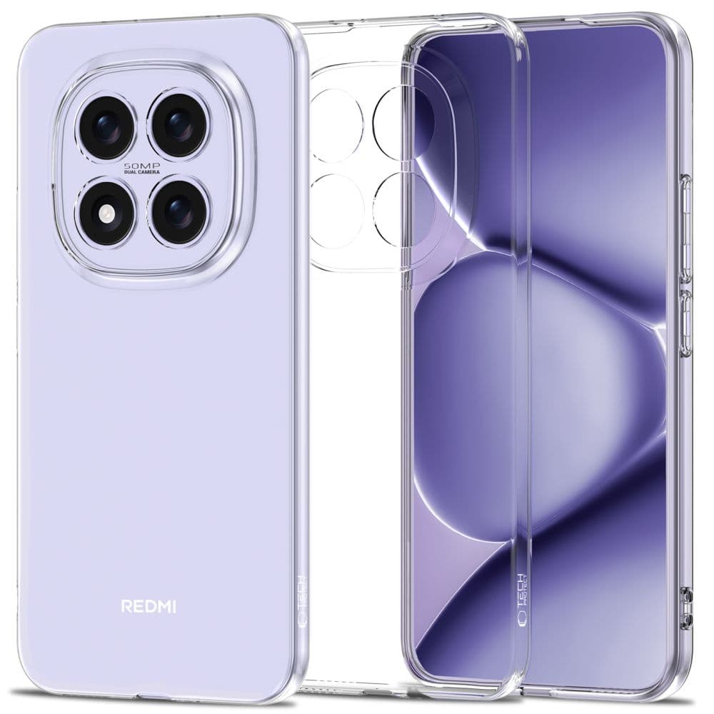 TECH-PROTECT FLEXAIR - θήκη για Xiaomi Poco M8 Pro / Redmi Note 15 Pro+ Plus 5G - Διάφανο