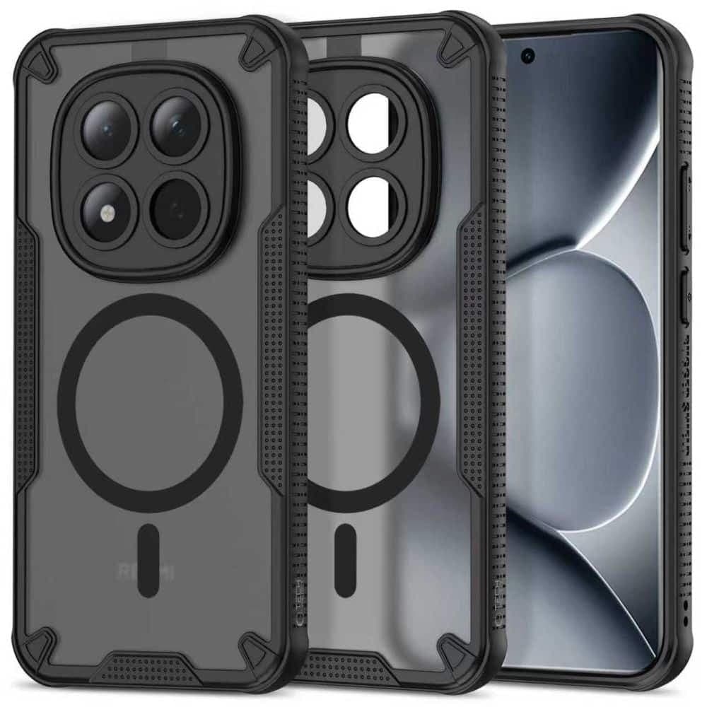 TECH-PROTECT RUGGED SHIELD MAGSAFE - θήκη για Xiaomi Poco M8 Pro / Redmi Note 15 Pro+ Plus 5G - Μαύρο