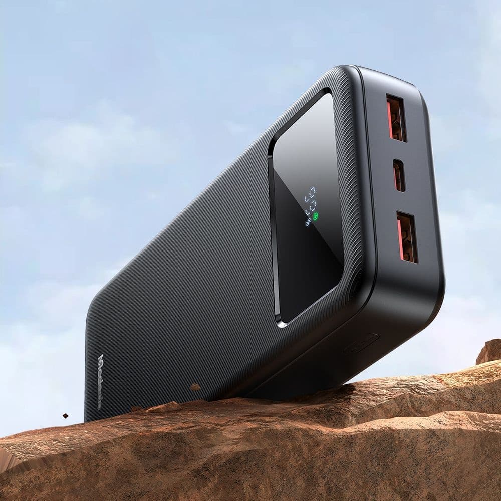 Mcdodo - Power Bank (MC-4230) - Type-C + 2 θύρες USB-A, 20000mAh, 22.5W, Οθόνη LED - Μαύρο 5