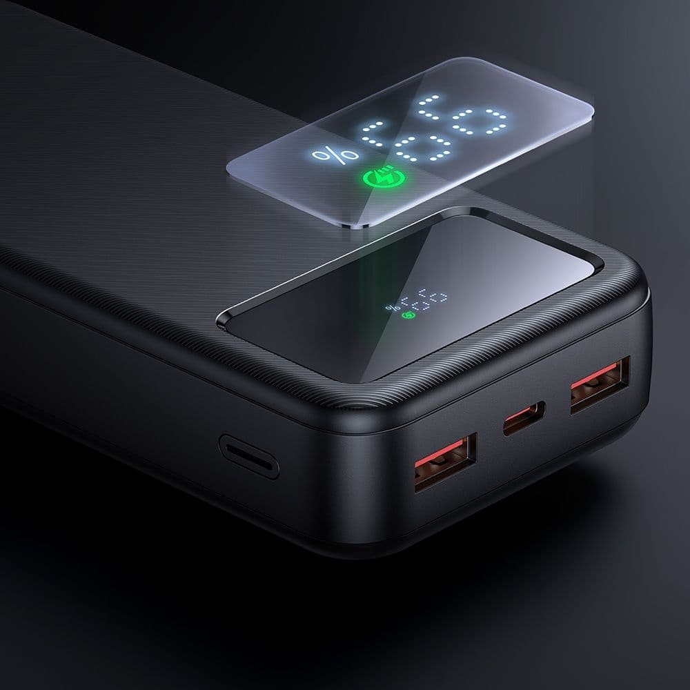 Mcdodo - Power Bank (MC-4230) - Type-C + 2 θύρες USB-A, 20000mAh, 22.5W, Οθόνη LED - Μαύρο 4