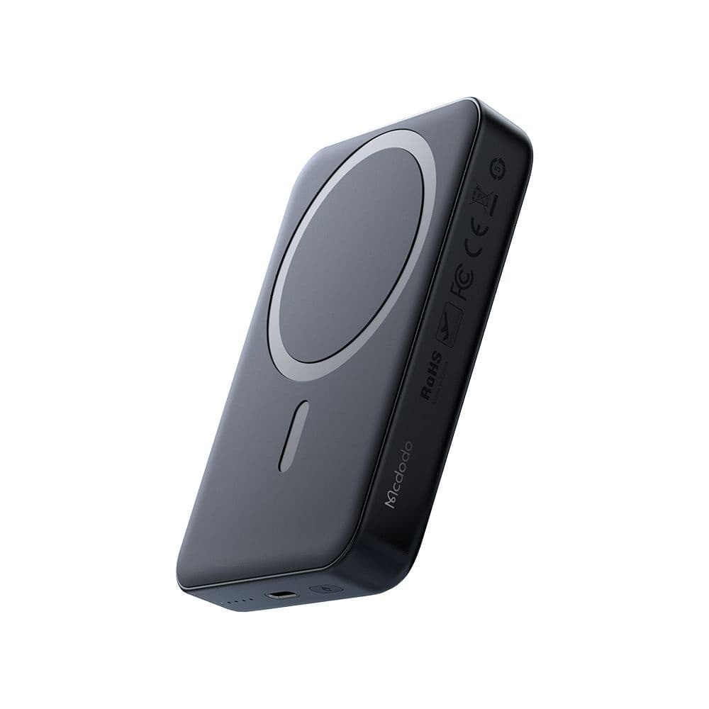 Mcdodo - Μαγνητικό Power Bank Σειρά Ambilight (MC-4261) - 10000mAh, Έλεγχος Θερμοκρασίας NTC, 20W, Ένδειξη LED - Μαύρο 2