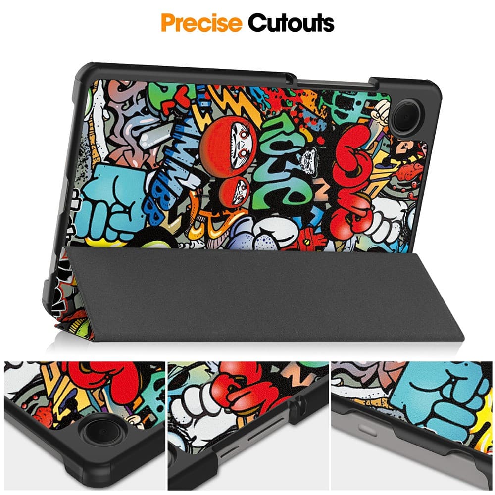 Techsuit FoldPro - θήκη για Samsung Galaxy Tab A11 / A9 - Πολύχρωμο 3
