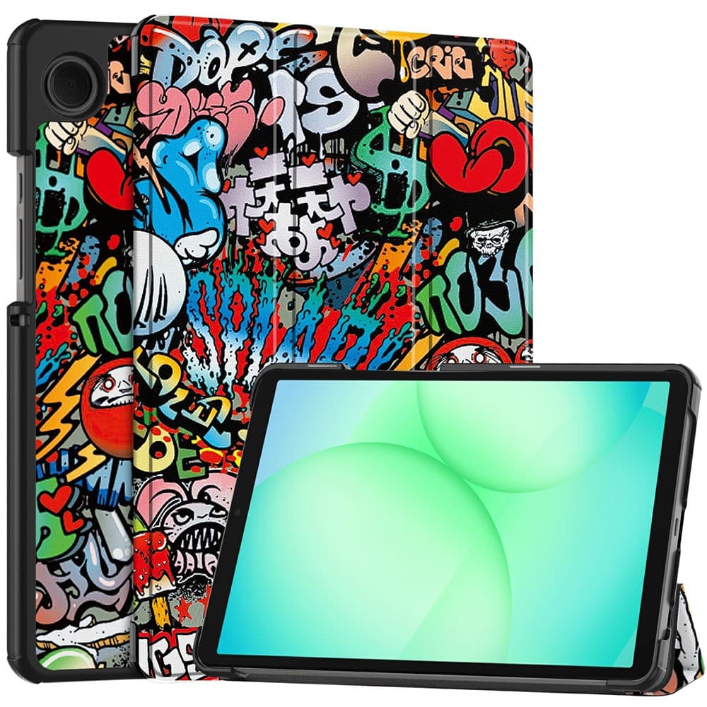 Techsuit FoldPro - θήκη για Samsung Galaxy Tab A11 / A9 - Πολύχρωμο
