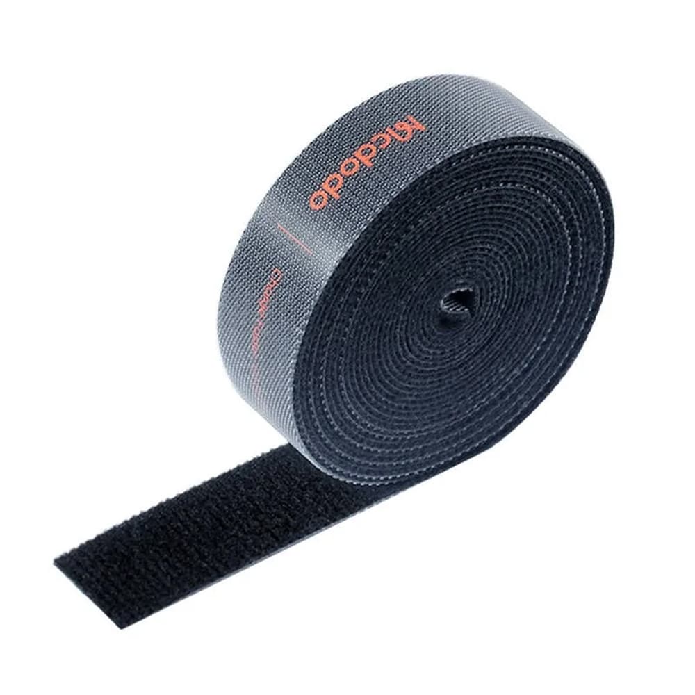 Mcdodo - Ζώνη Οργάνωσης Καλωδίων (VS-0960) - Ιμάντες Velcro, 1m - Μαύρο