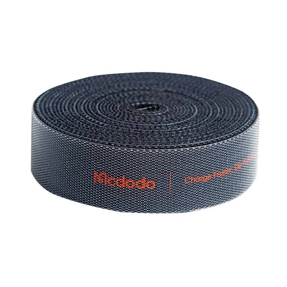 Mcdodo - Ζώνη Οργάνωσης Καλωδίων (VS-0960) - Ιμάντες Velcro, 1m - Μαύρο 2