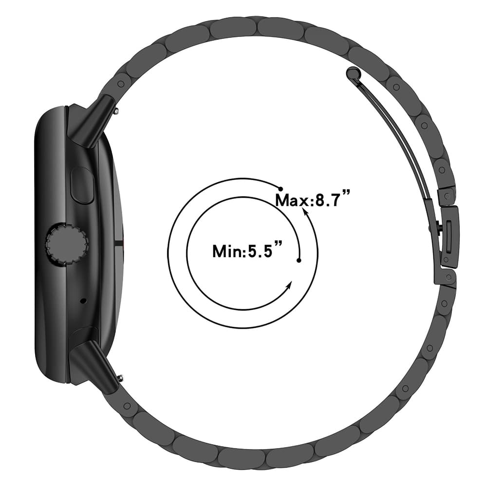 Techsuit Watchband - θήκη για Google Pixel Watch 4 - Ασημί 4