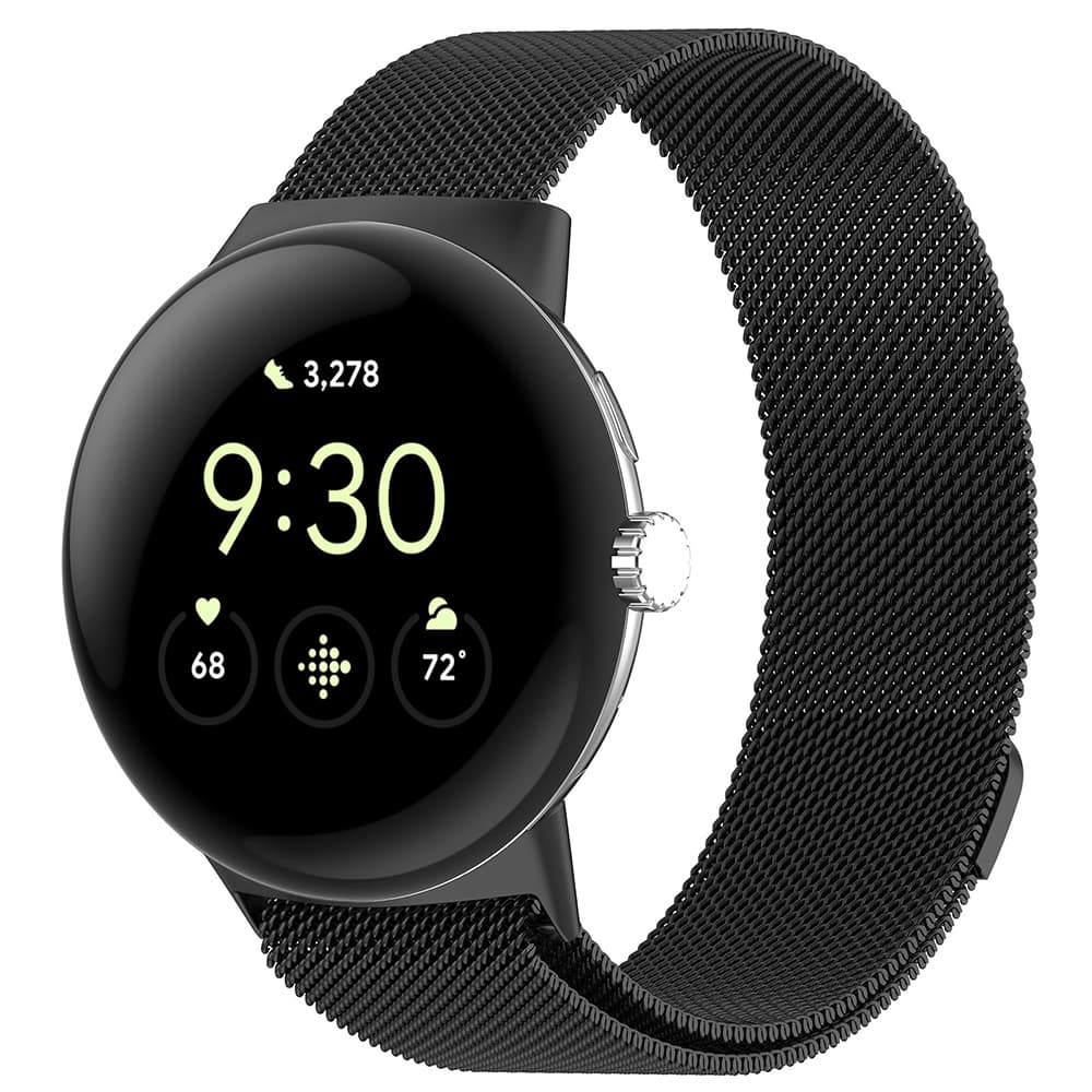 Techsuit Watchband (W009) - θήκη για Google Pixel Watch 4 - Μαύρο 2