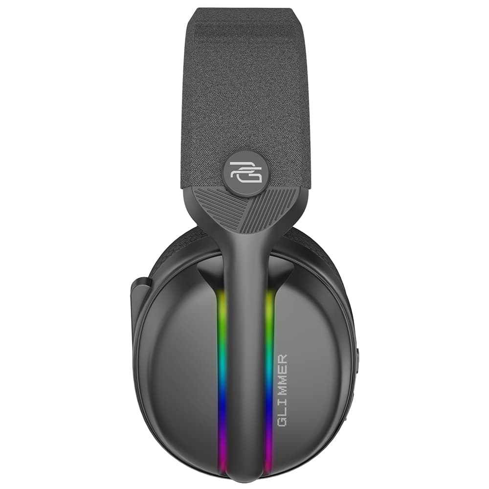 Proove - Ακουστικά Gaming Glimmer (WHGL00022001) - με Μικρόφωνο, 2.4GHz, Bluetooth 5.4, RGB, Ø40mm, 900mAh - Μαύρο 5