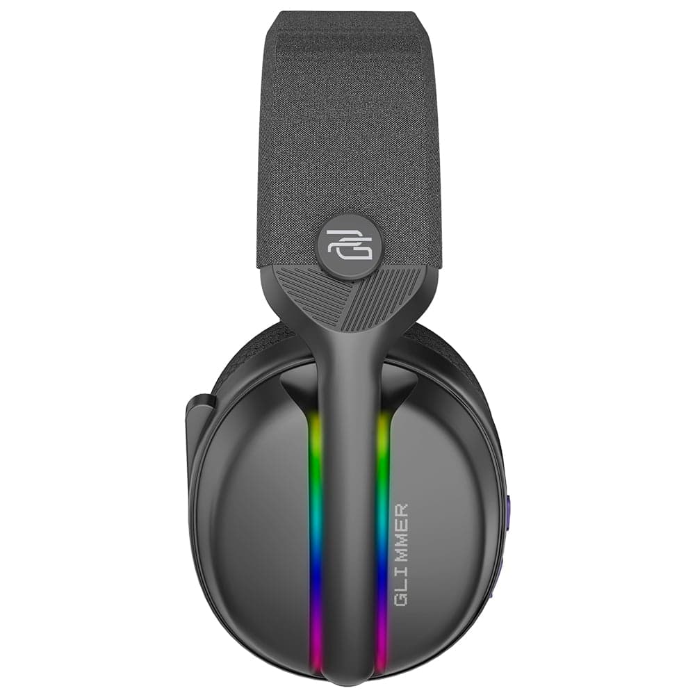 Proove - Ακουστικά Gaming Glimmer (WHGL00022016) - με Μικρόφωνο, 2.4GHz, Bluetooth 5.4, RGB, Ø40mm, 900mAh - Μαύρο/Μωβ 3