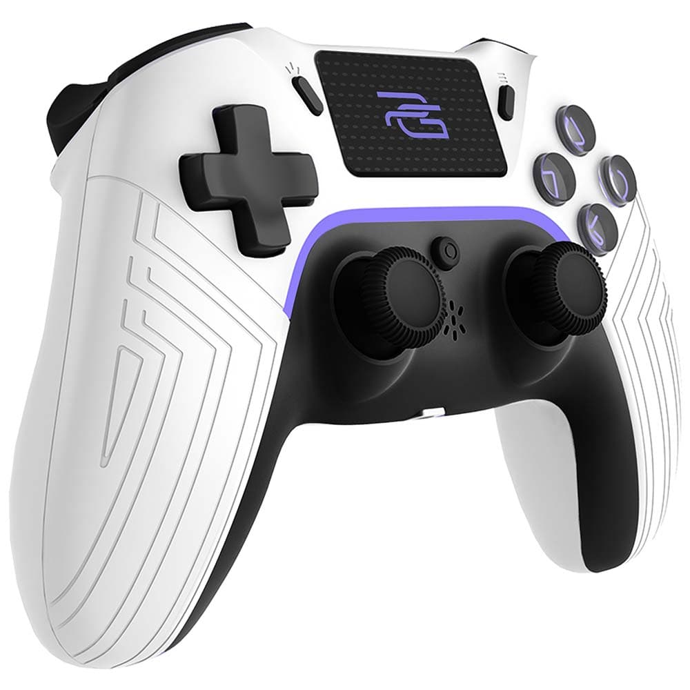 Proove - Ασύρματο Χειριστήριο Skadi (WGSK00022002) - USB-C, AUX, BT, Touch-pad, για PS4, PC, Android, 600mAh - Λευκό 4