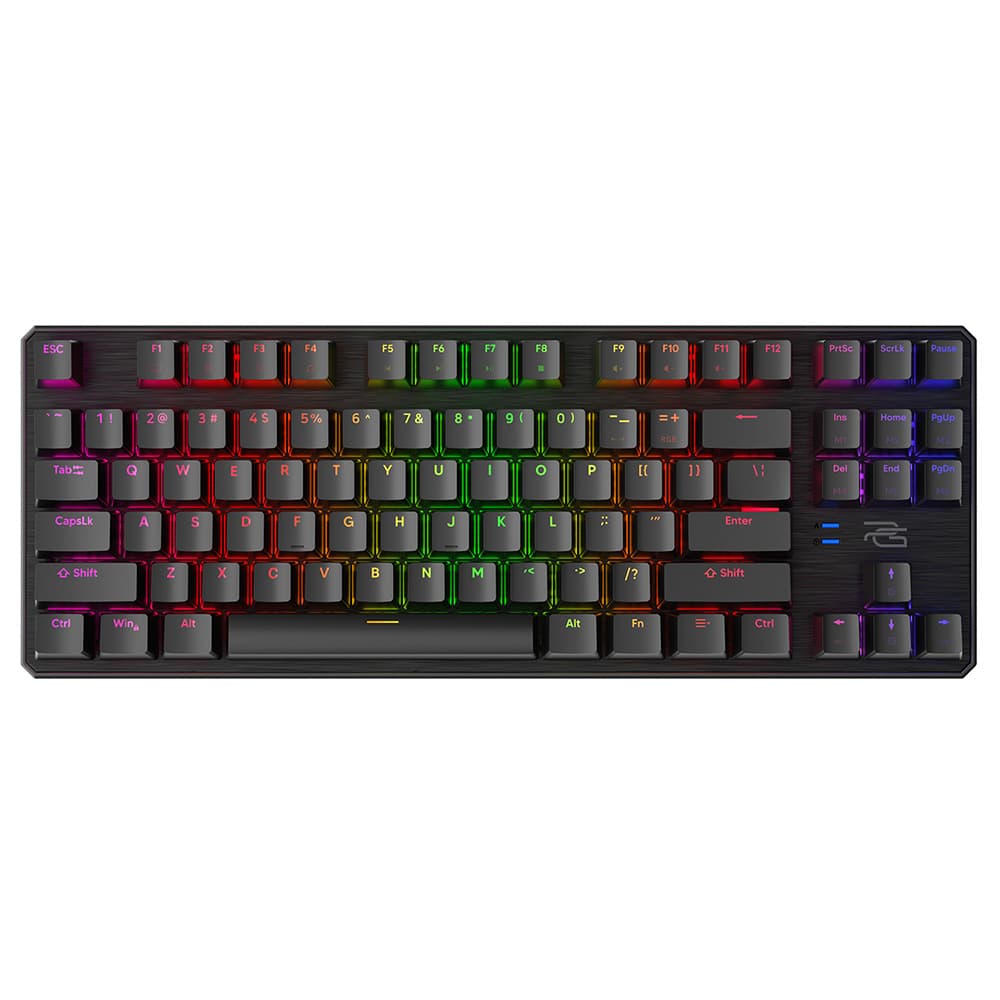 Proove - Ενσύρματο Πληκτρολόγιο Everfrost (CKEVEN00000401) - Μηχανικό, Οπίσθιος Φωτισμός RGB, 87 Πλήκτρα, Διακόπτες Outemu, 1,8 μ. - Μαύρο